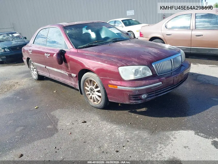 2004 Hyundai Xg350 L VIN: KMHFU45E64A298690 Lot: 45152225