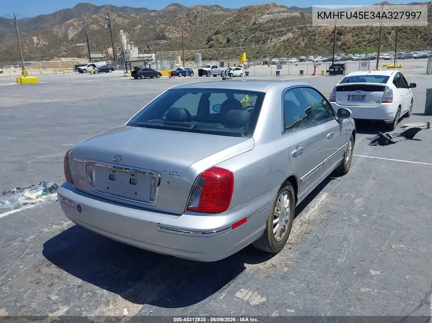 2004 Hyundai Xg350 L VIN: KMHFU45E34A327997 Lot: 45317835