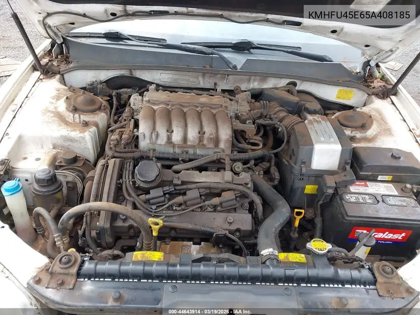 2005 Hyundai Xg350 L VIN: KMHFU45E65A408185 Lot: 44643914