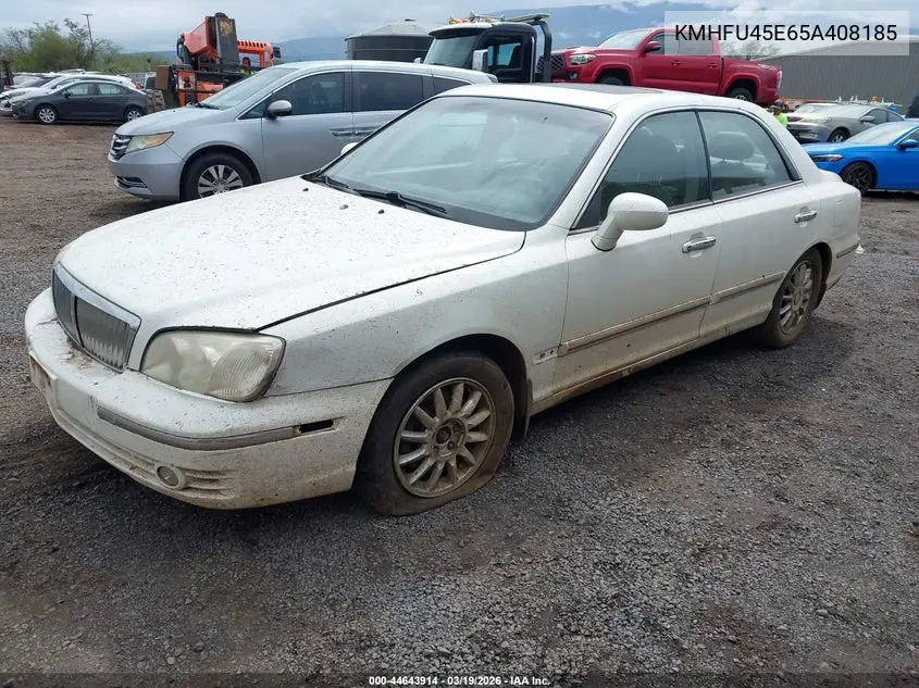2005 Hyundai Xg350 L VIN: KMHFU45E65A408185 Lot: 44643914