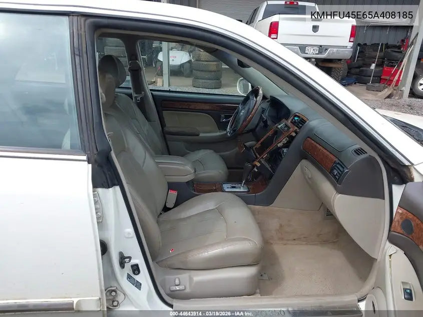 2005 Hyundai Xg350 L VIN: KMHFU45E65A408185 Lot: 44643914