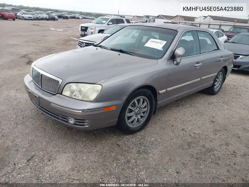 2005 Hyundai Xg350 L VIN: KMHFU45E05A423880 Lot: 44850542
