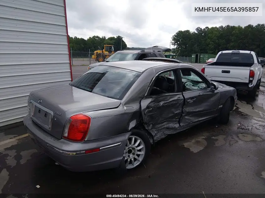 2005 Hyundai Xg350 L VIN: KMHFU45E65A395857 Lot: 45494234
