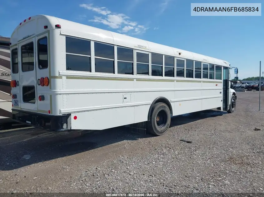 2015 Ic Corporation 3000 Ce VIN: 4DRAMAAN6FB685834 Lot: 45417473