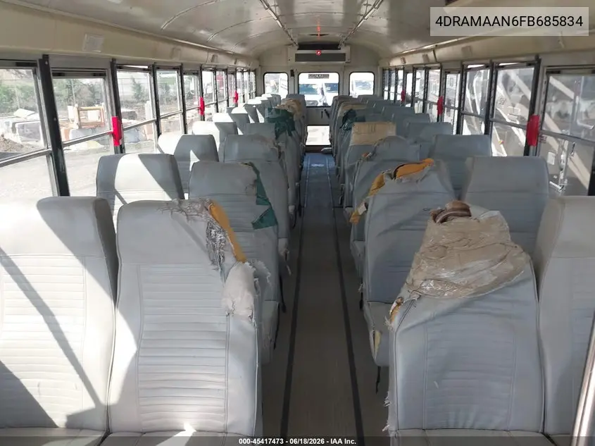 2015 Ic Corporation 3000 Ce VIN: 4DRAMAAN6FB685834 Lot: 45417473