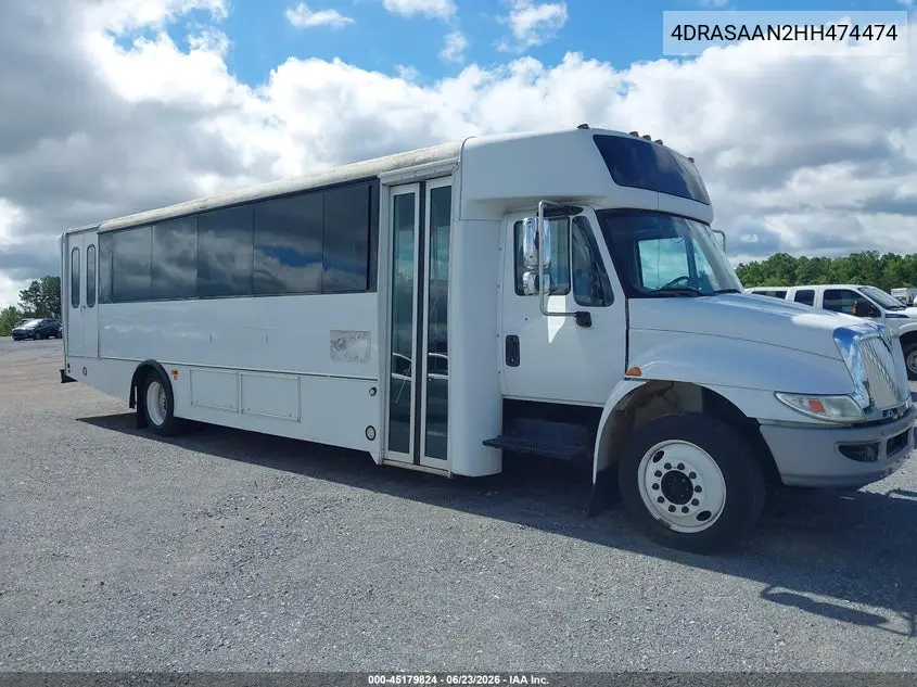 2017 Ic Corporation 3000 Hc VIN: 4DRASAAN2HH474474 Lot: 45179824