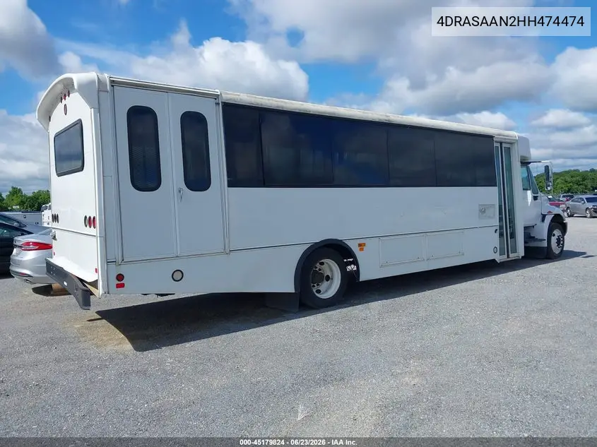 2017 Ic Corporation 3000 Hc VIN: 4DRASAAN2HH474474 Lot: 45179824
