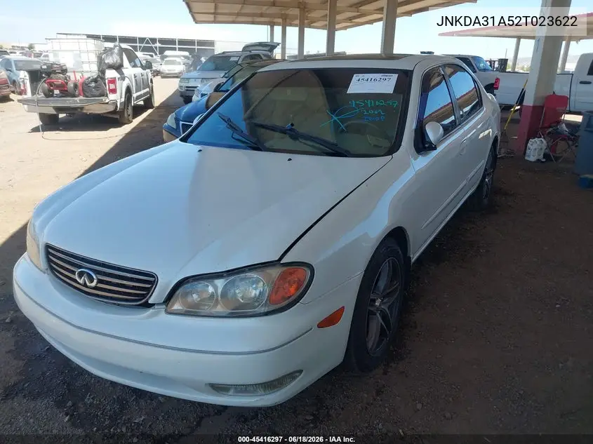 2002 Infiniti I35 Luxury VIN: JNKDA31A52T023622 Lot: 45416297