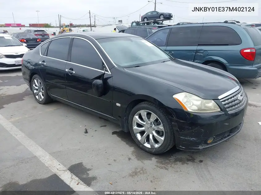 2007 Infiniti M45 VIN: JNKBY01E37M402124 Lot: 45131675