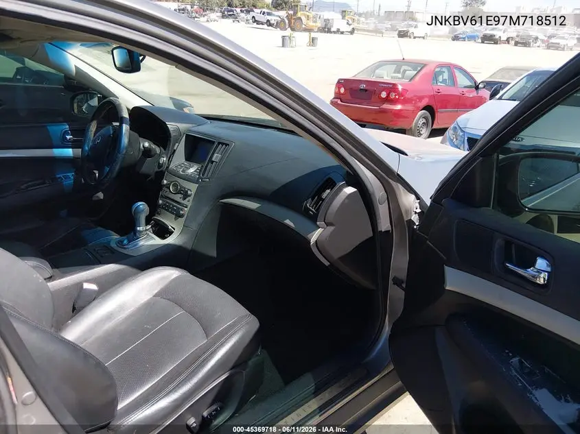 2007 Infiniti G35 Journey VIN: JNKBV61E97M718512 Lot: 45369718