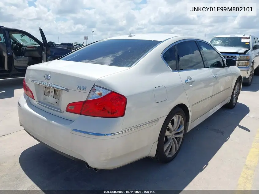 2009 Infiniti M35 VIN: JNKCY01E99M802101 Lot: 45355909