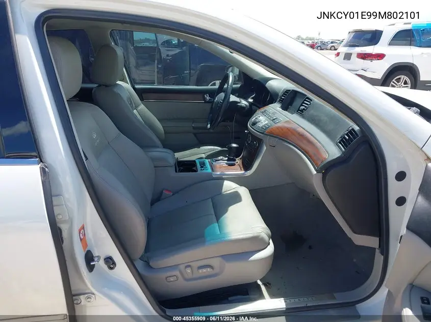 2009 Infiniti M35 VIN: JNKCY01E99M802101 Lot: 45355909
