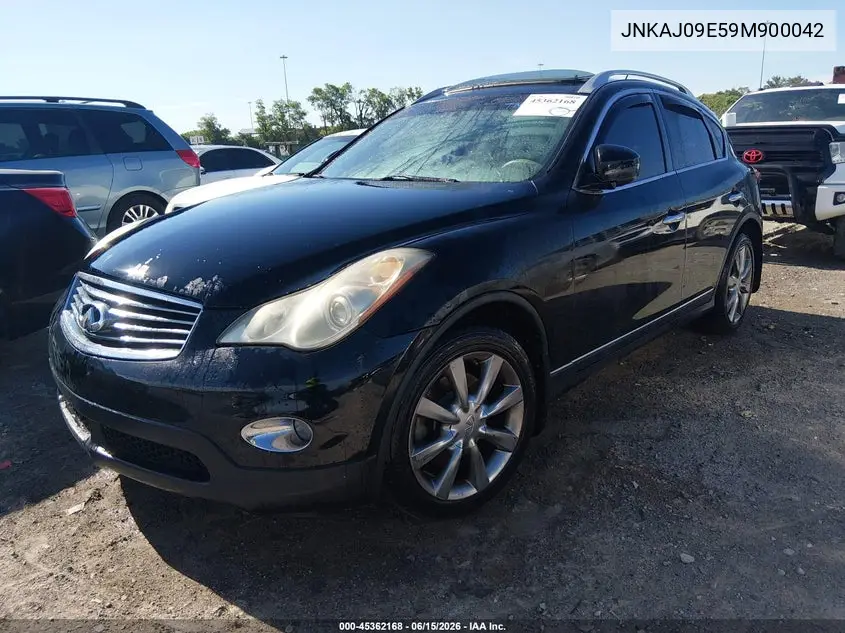 2009 Infiniti Ex35 Journey VIN: JNKAJ09E59M900042 Lot: 45362168