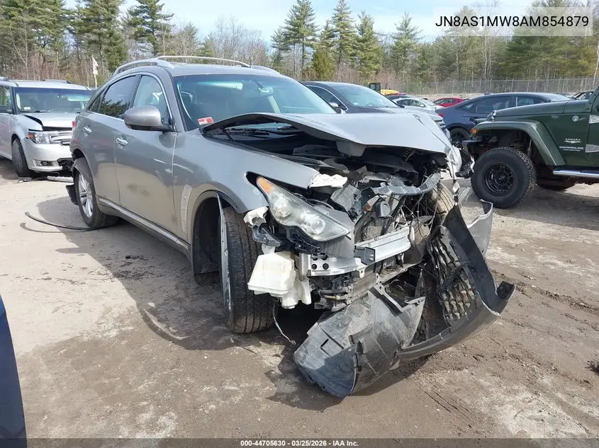 2010 Infiniti Fx35 VIN: JN8AS1MW8AM854879 Lot: 44705630