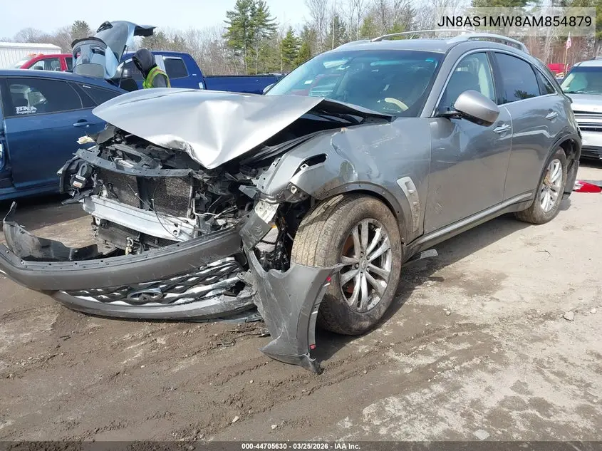 2010 Infiniti Fx35 VIN: JN8AS1MW8AM854879 Lot: 44705630