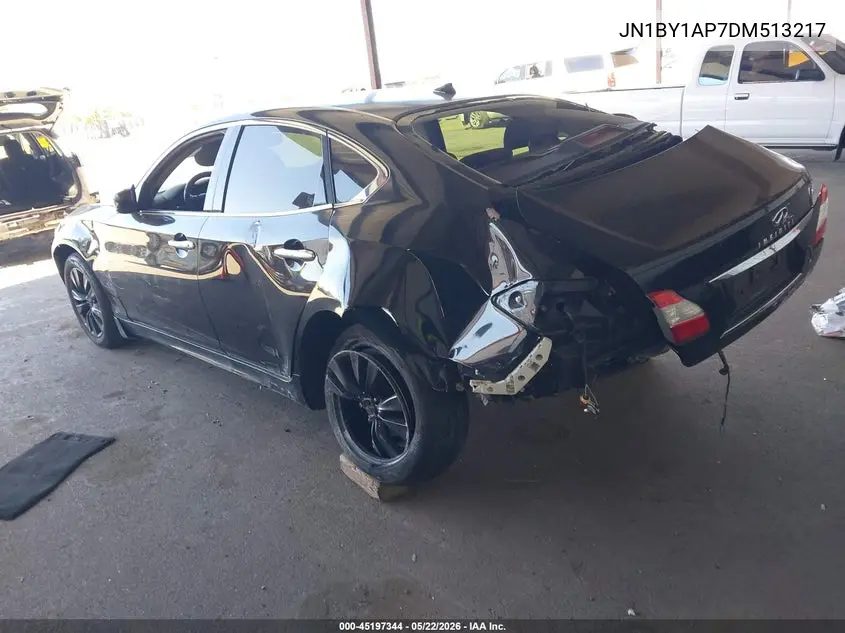 2013 Infiniti M37 VIN: JN1BY1AP7DM513217 Lot: 45197344
