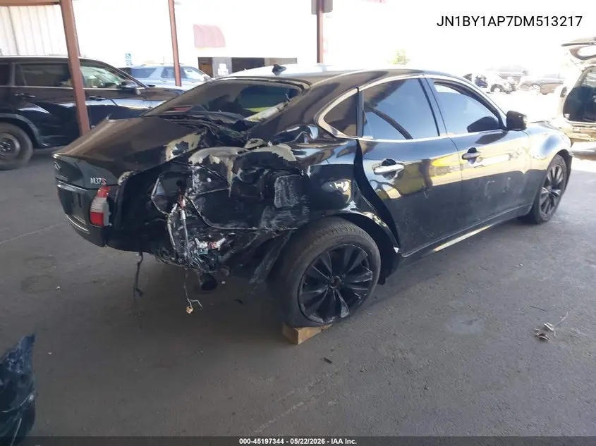 2013 Infiniti M37 VIN: JN1BY1AP7DM513217 Lot: 45197344