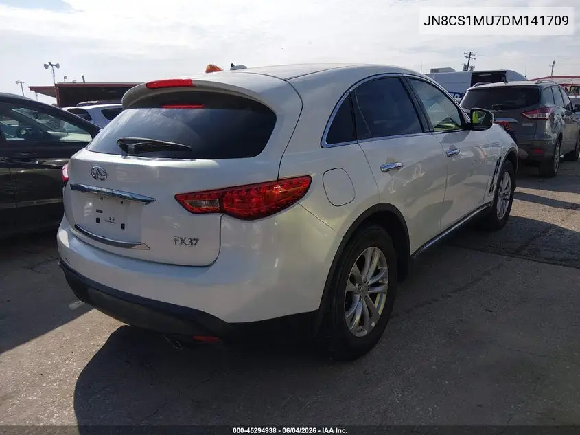 2013 Infiniti Fx37 VIN: JN8CS1MU7DM141709 Lot: 45294938