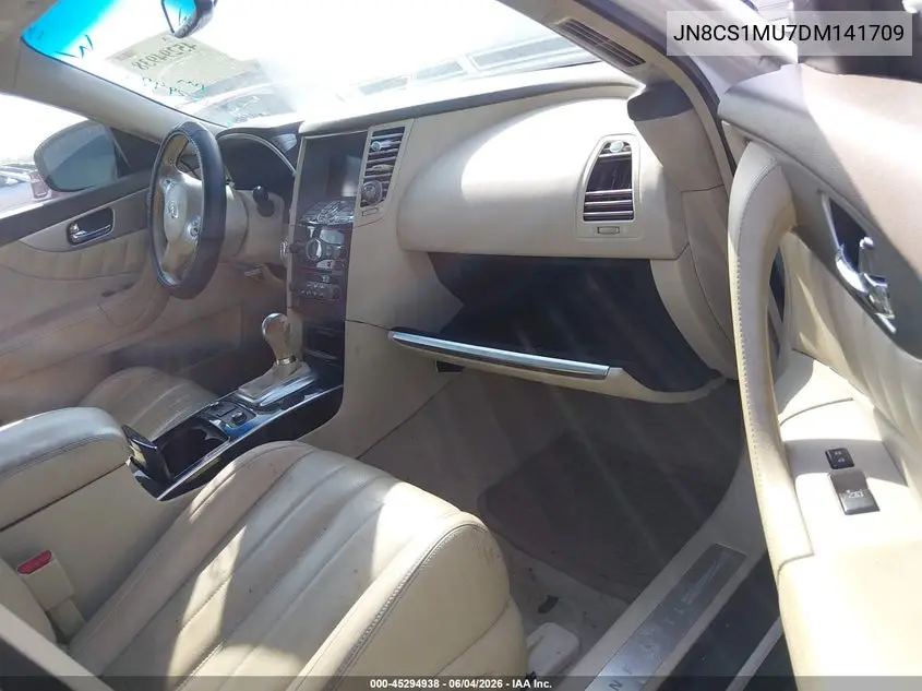 2013 Infiniti Fx37 VIN: JN8CS1MU7DM141709 Lot: 45294938