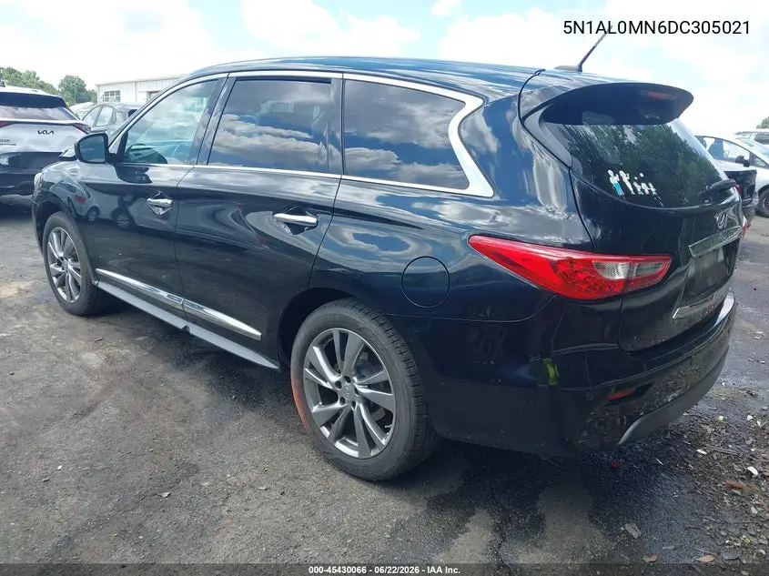 2013 Infiniti Jx35 VIN: 5N1AL0MN6DC305021 Lot: 45430066