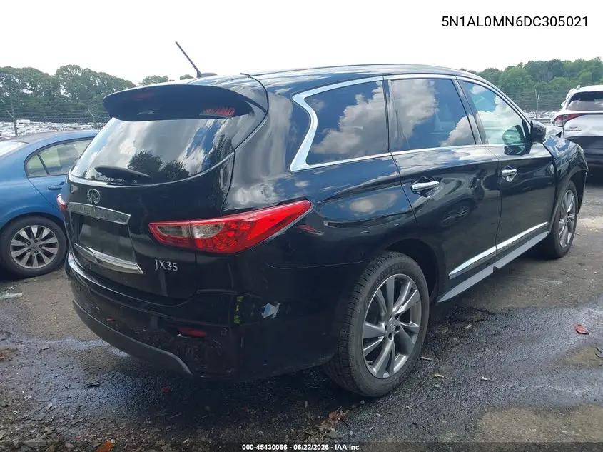 2013 Infiniti Jx35 VIN: 5N1AL0MN6DC305021 Lot: 45430066