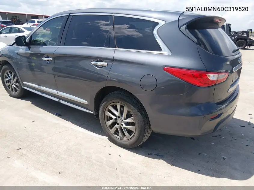 2013 Infiniti Jx35 VIN: 5N1AL0MN6DC319520 Lot: 45585124