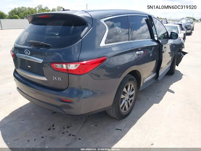 2013 Infiniti Jx35 VIN: 5N1AL0MN6DC319520 Lot: 45585124
