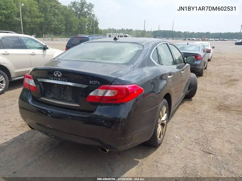 2013 Infiniti M37X VIN: JN1BY1AR7DM602531 Lot: 45645194