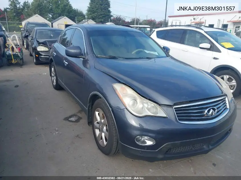 2008 Infiniti Ex35 Journey VIN: JNKAJ09E38M301557 Lot: 43032382