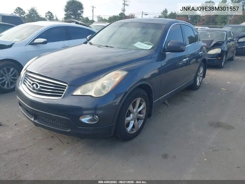 2008 Infiniti Ex35 Journey VIN: JNKAJ09E38M301557 Lot: 43032382
