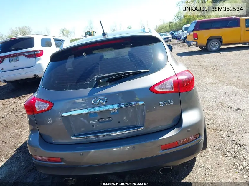 2008 Infiniti Ex35 Journey VIN: JNKAJ09F38M352534 Lot: 44909741