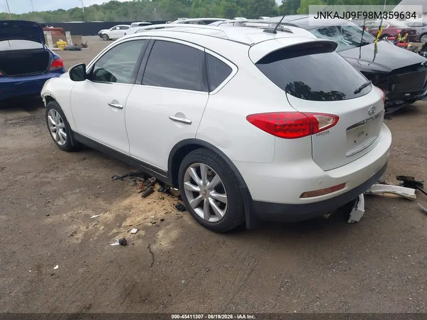 2008 Infiniti Ex35 Journey VIN: JNKAJ09F98M359634 Lot: 45411307
