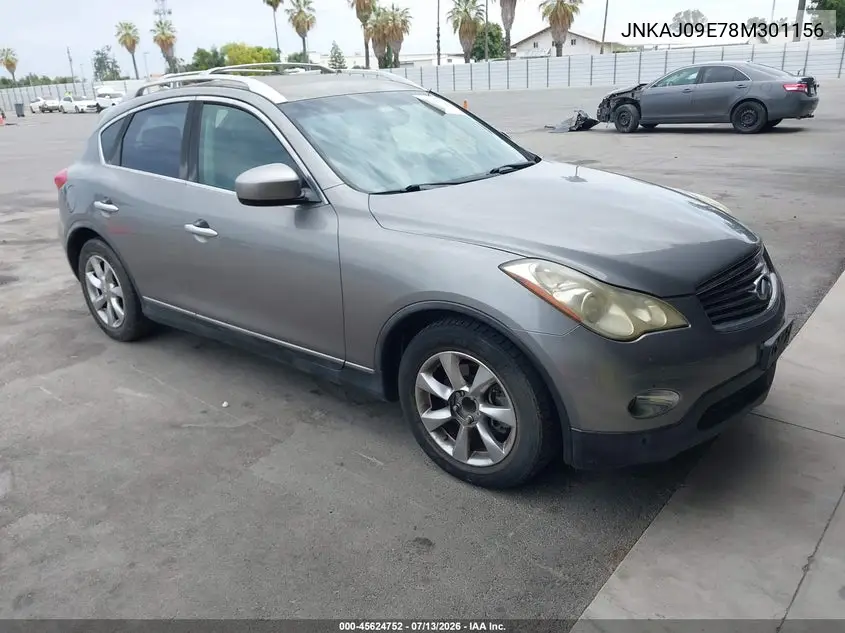 2008 Infiniti Ex35 Journey VIN: JNKAJ09E78M301156 Lot: 45624752