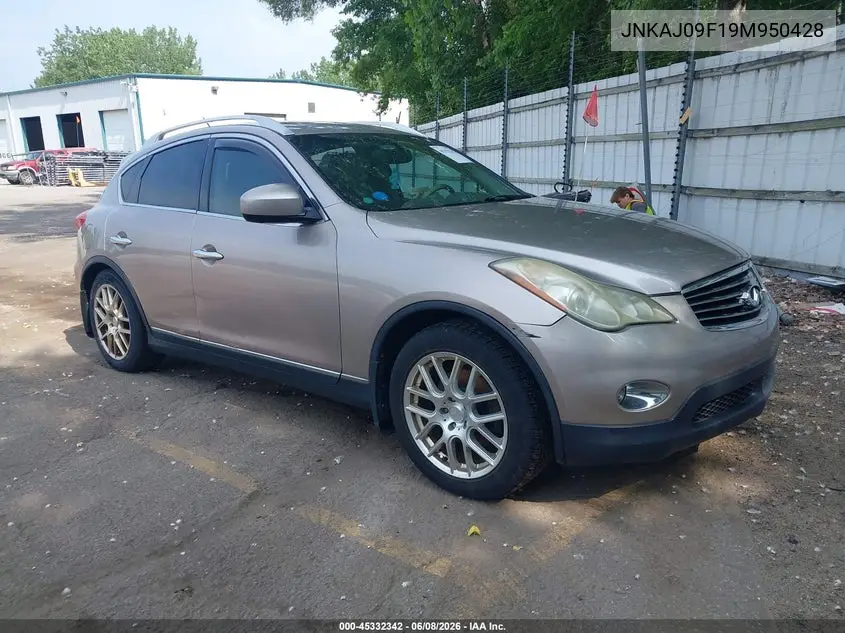 2009 Infiniti Ex35 Journey VIN: JNKAJ09F19M950428 Lot: 45332342