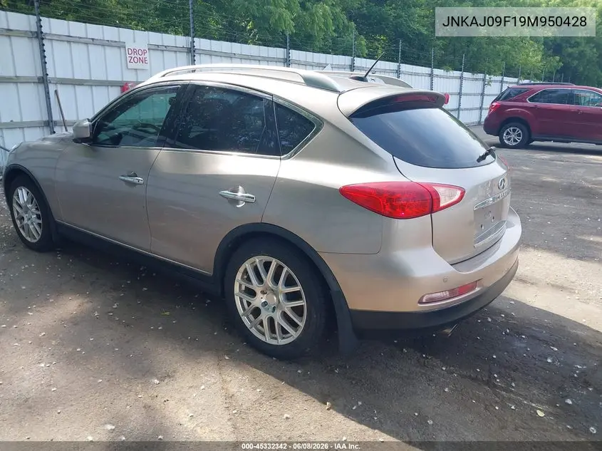 2009 Infiniti Ex35 Journey VIN: JNKAJ09F19M950428 Lot: 45332342
