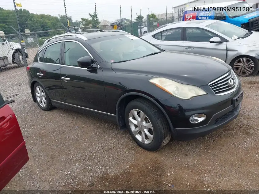 2009 Infiniti Ex35 Journey VIN: JNKAJ09F09M951280 Lot: 45673945