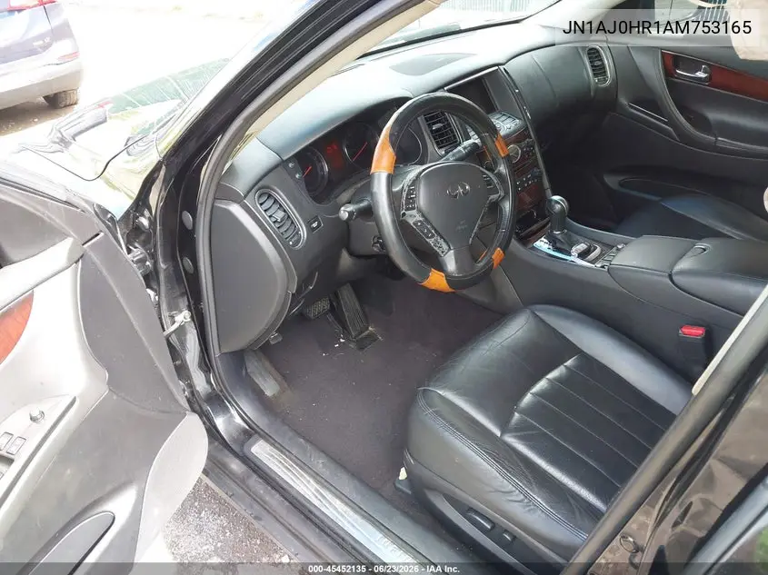 2010 Infiniti Ex35 Journey VIN: JN1AJ0HR1AM753165 Lot: 45452135