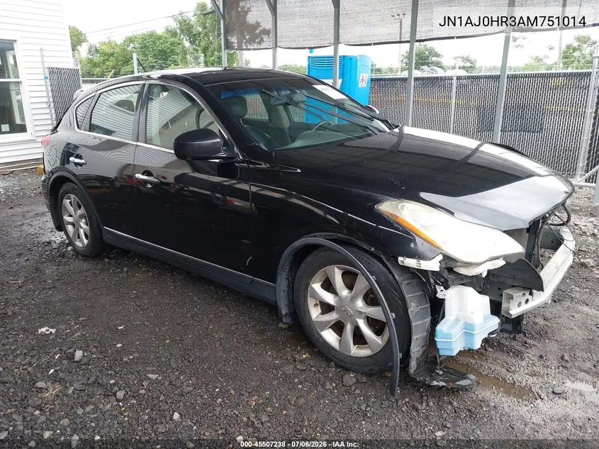 2010 Infiniti Ex35 Journey VIN: JN1AJ0HR3AM751014 Lot: 45507238