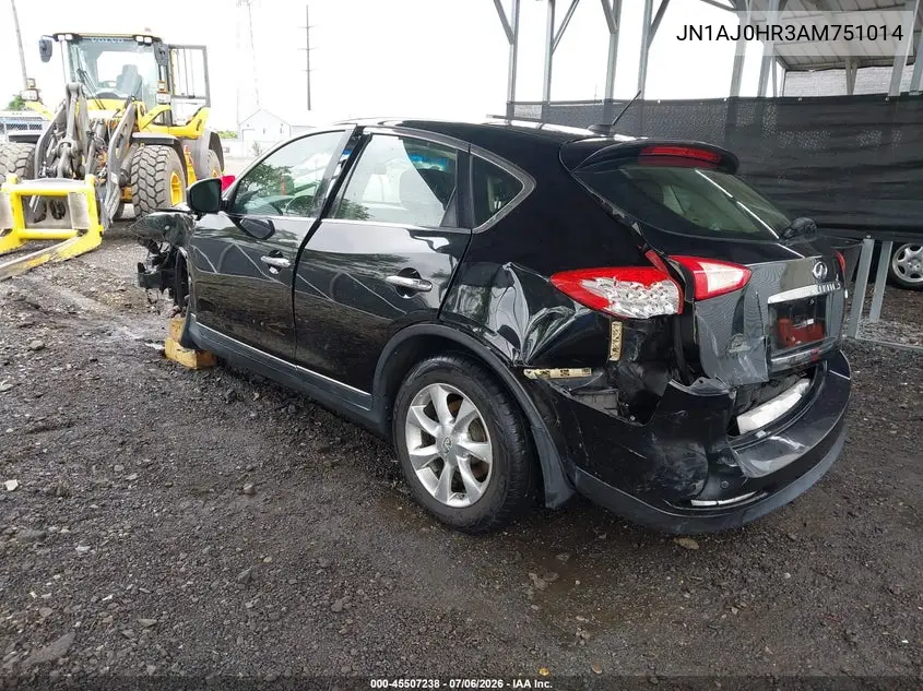 2010 Infiniti Ex35 Journey VIN: JN1AJ0HR3AM751014 Lot: 45507238