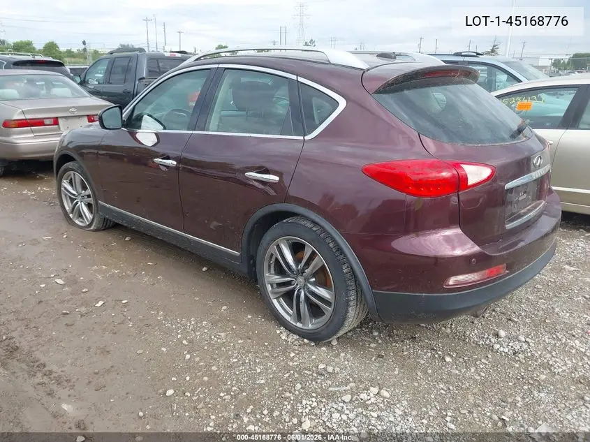 2011 Infiniti Ex35 Journey VIN: JN1AJ0HR2BM854720 Lot: 45168776
