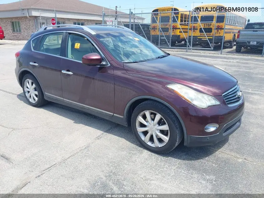2011 Infiniti Ex35 Journey VIN: JN1AJ0HP6BM801808 Lot: 45213075