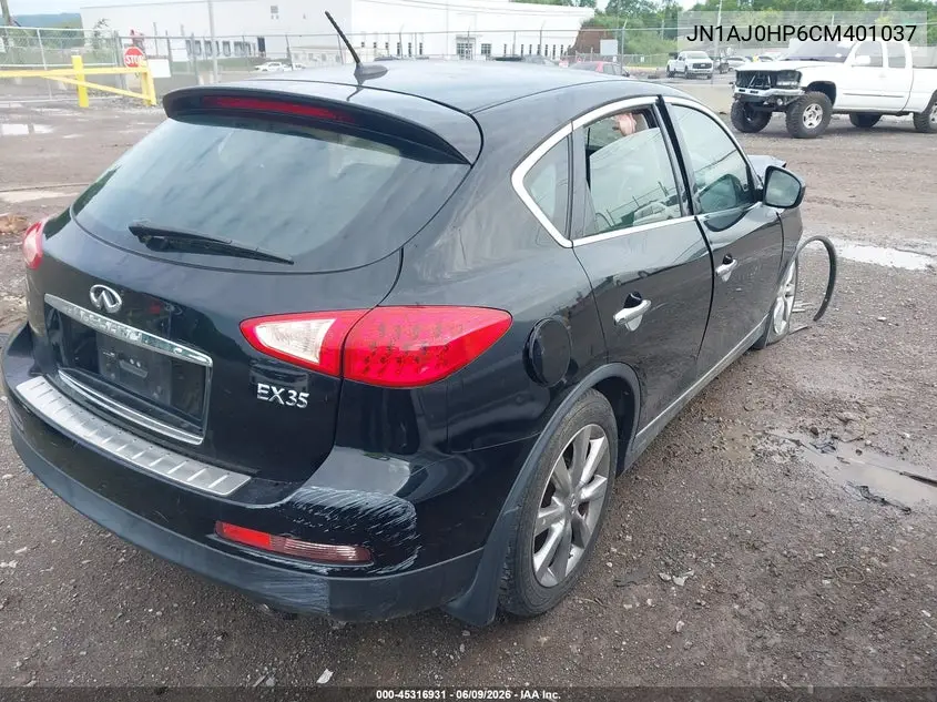 2012 Infiniti Ex35 Journey VIN: JN1AJ0HP6CM401037 Lot: 45316931