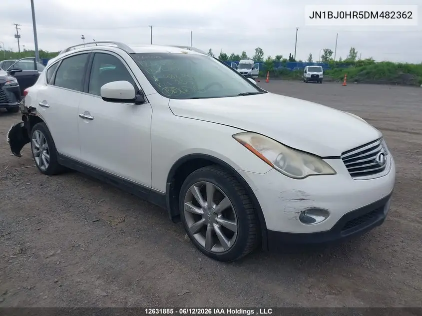 2013 Infiniti Ex37 Luxury VIN: JN1BJ0HR5DM482362 Lot: 12631885X