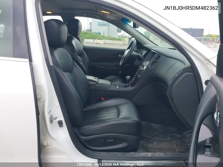 2013 Infiniti Ex37 Luxury VIN: JN1BJ0HR5DM482362 Lot: 12631885X