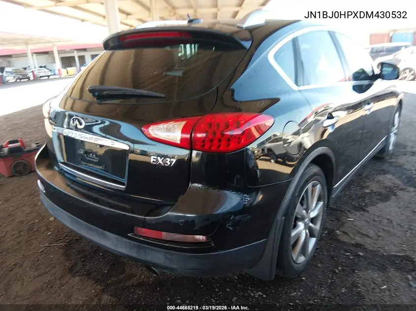 2013 Infiniti Ex37 Journey VIN: JN1BJ0HPXDM430532 Lot: 44665219