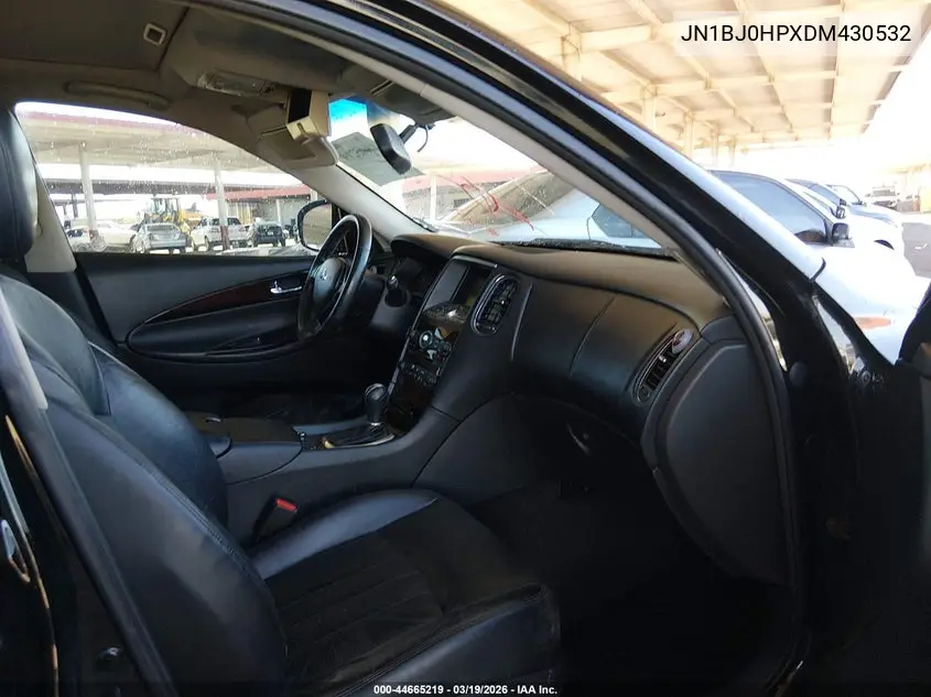 2013 Infiniti Ex37 Journey VIN: JN1BJ0HPXDM430532 Lot: 44665219