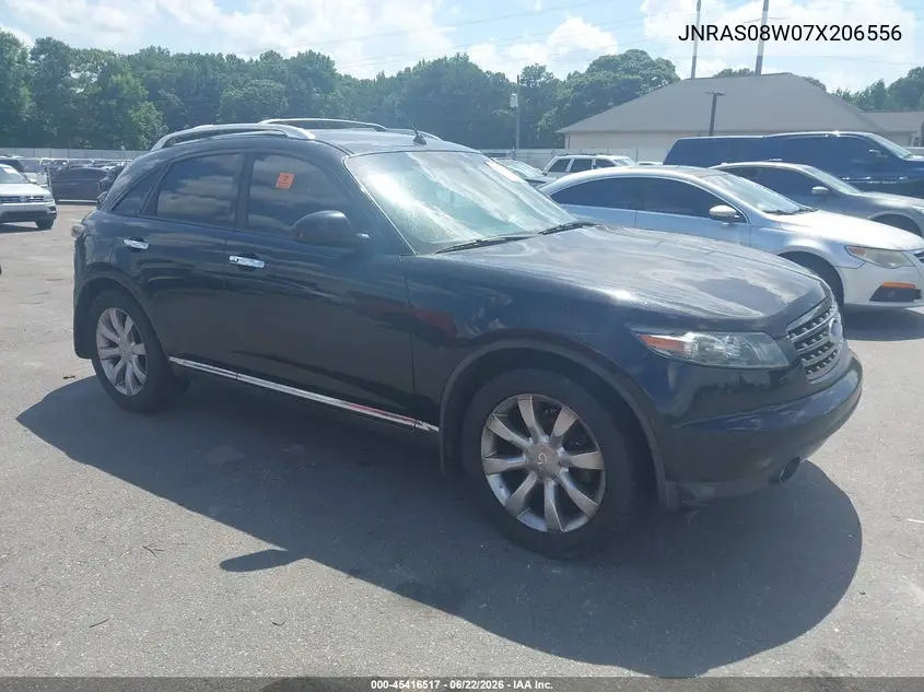 2007 Infiniti Fx35 VIN: JNRAS08W07X206556 Lot: 45416517