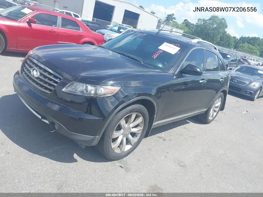 2007 Infiniti Fx35 VIN: JNRAS08W07X206556 Lot: 45416517