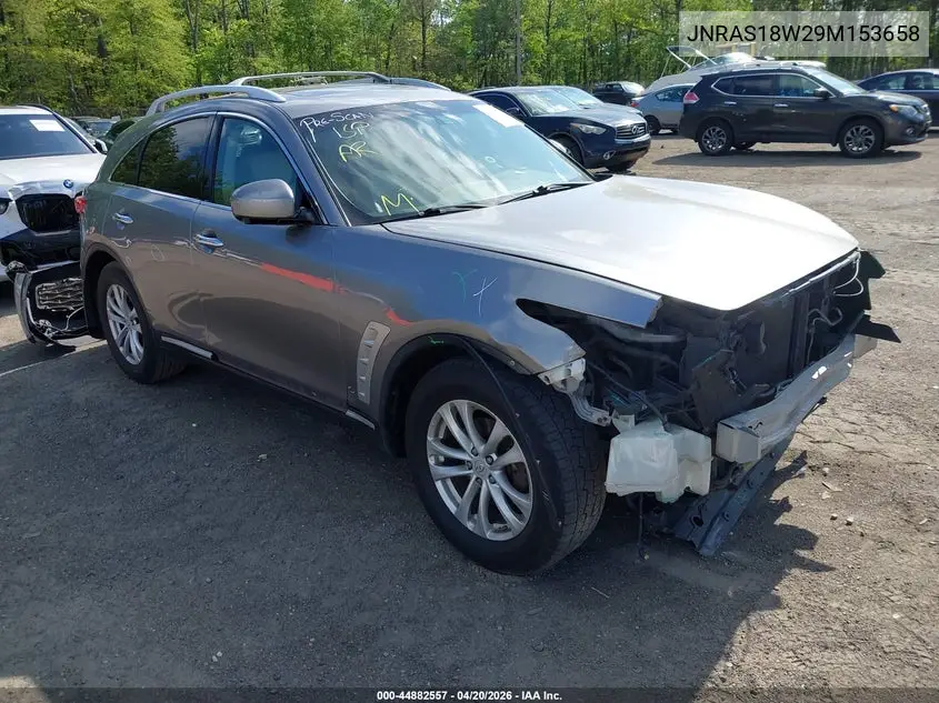 2009 Infiniti Fx35 VIN: JNRAS18W29M153658 Lot: 44882557