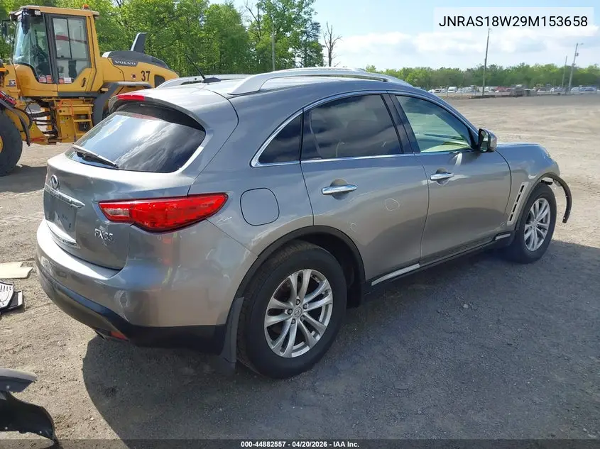 2009 Infiniti Fx35 VIN: JNRAS18W29M153658 Lot: 44882557